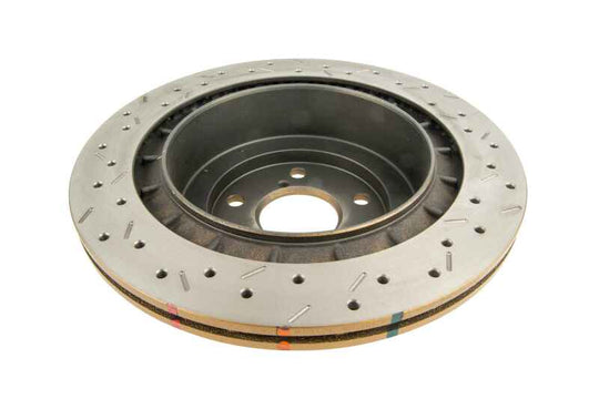 DBA 06-07 WRX / 05-08 LGT Rear Drilled & Slotted 4000 Series Rotor - DBA4653XS