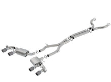 Load image into Gallery viewer, Borla 17-18 Chevrolet Camaro ZL1 6.2L V8 Atak Catback Exhaust w/ Dual Mode Valves CF Black Anod - 140727CFBA