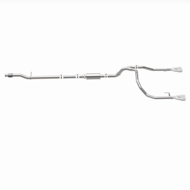 MagnaFlow 2019 Chevy Silverado 1500 V8 5.3L Street Series Quad Split Rear Exhaust w/ Polished Tips - 19477