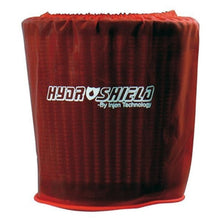 Load image into Gallery viewer, Injen Red Water Repellant Pre-Filter fits X-1010 X-1011 X-1017 X-1020 5in Base/5in Tall/4in Top - 1035RED