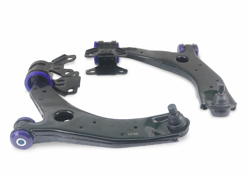SuperPro 10-14 Mazda3 Front Lower Control Arm Set W/ Sp Bushings - TRC1051