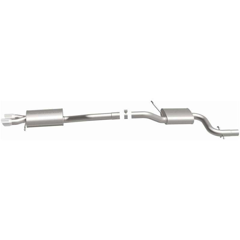 MagnaFlow 12 VW Jetta 2.0L Turbocharged Dual Straight D/S Rear Exit Stainless Cat Back Perf Exhaust - 15158