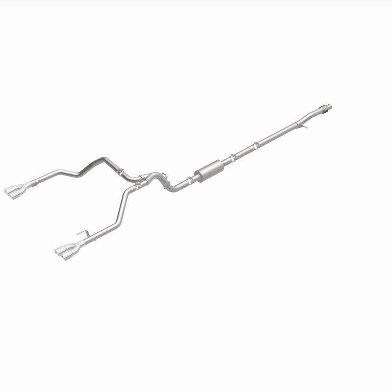 MagnaFlow 2019 Chevy Silverado 1500 V8 5.3L Street Series Quad Split Rear Exhaust w/ Polished Tips - 19477