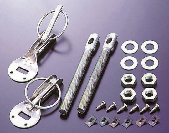 Cusco Body Pins For Hood Aluminum-Silver, Universal - 00B 817 A