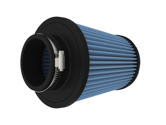 aFe POWER Universal Clamp-On Air Filter w/ D2 Dura-Dry Media - 3in F x 6in B x 4-3/4in T x 7in H - 21-30018V
