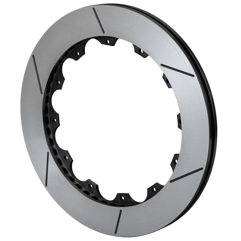 Wilwood GT 48 Curved Vane Rotor 12.88 x 0.81 - Black Electo Coated - Left - 160-9960-GTB
