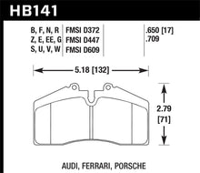 Load image into Gallery viewer, Hawk 1986-1991 Porsche 928 CS HPS 5.0 Front Brake Pads - HB141B.650