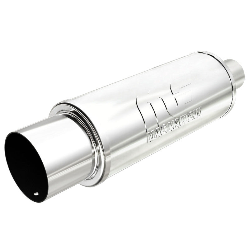 MagnaFlow Muffler W/Tip Mag SS 14X5X5-2.25/4. - 14857