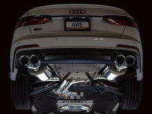 Load image into Gallery viewer, AWE Tuning 19-23 Audi C8 S6/S7 2.9T V6 AWD Touring Edition Exhaust - Chrome Silver Tips - 3015-42103