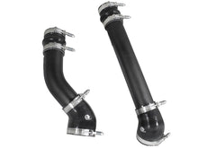Load image into Gallery viewer, aFe Bladerunner 3 inch Black Intercooler Hot and Cold Side Tubes Dodge Diesel Trucks 94-02 L6-5.9 - 46-20064-B