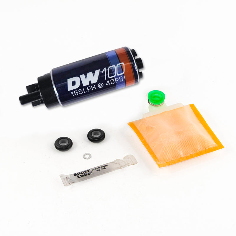 DeatschWerks 165 LPH In-Tank Fuel Pump w/ 06-09 Honda S2000 Install Kit - 9-101S-1004