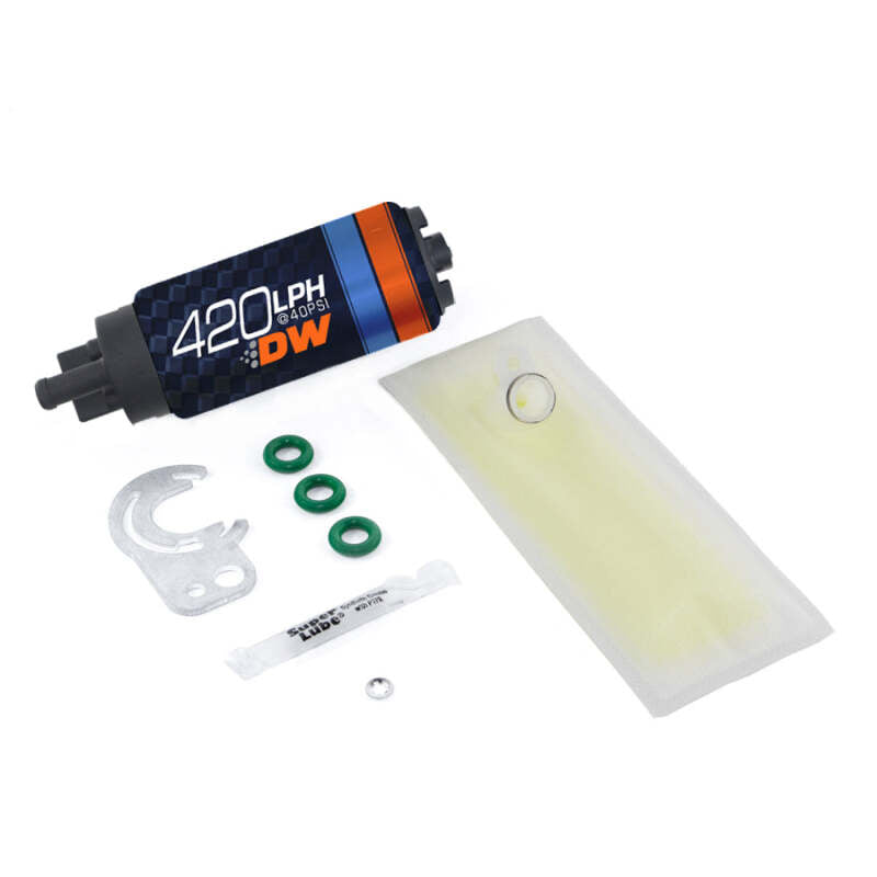 DeatschWerks DW420 Series 420lph In-Tank Fuel Pump w/ Install Kit For Miata 89-93 - 9-421-0836