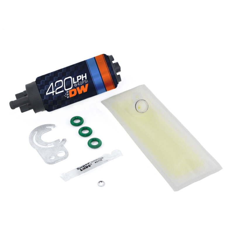 DeatschWerks DW420 Series 420lph In-Tank Fuel Pump w/ Install Kit For Miata 89-93 - 9-421-0836