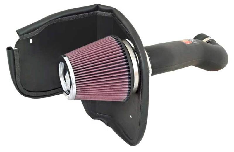 K&N 06-10 Jeep Grand Cherokee 6.1L V8 Performance Intake Kit - 57-1555