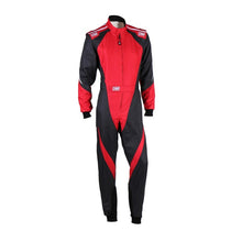Load image into Gallery viewer, OMP KS-3X OVERALL FIA 8877-2022 (ADULT) BLACK / RED SZ 46 - KA0-1734-A01-073-46