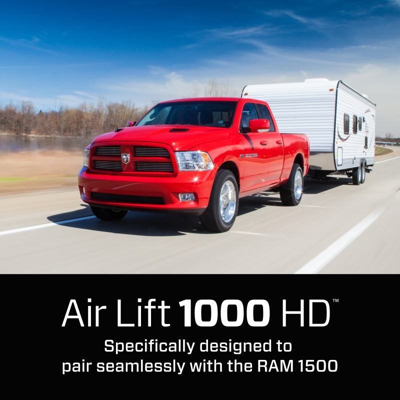 Air Lift 1000HD Rear Air Spring Kit for 09-18 Dodge Ram 1500 - 60818HD