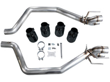 Load image into Gallery viewer, AWE Tuning C6 Chevrolet Corvette Z06/ZR1 Track Edition Axle-Back Exhaust w/ Diamond Black Tips - 3020-43606