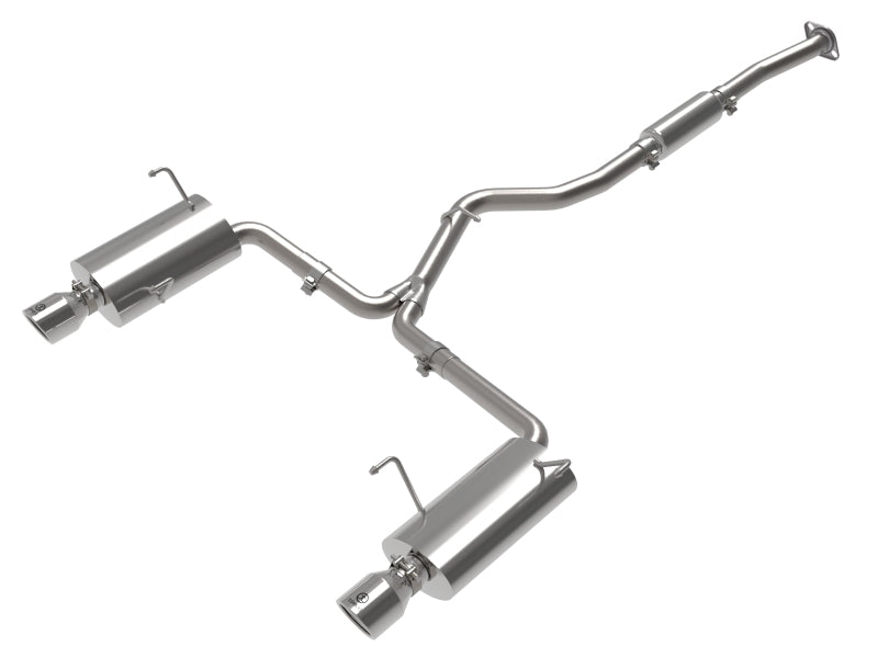 aFe Subaru Forester XT 14-18 H4-2.5L Takeda 2-1/2in to 2-1/4in 304 SS Cat-Back- Polished Tip - 49-36804-P