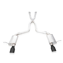 Load image into Gallery viewer, Stainless Works 18-19 Dodge Durango 6.4L Redline Catback Exhaust w/ Black Tips - DUR18CBR-B