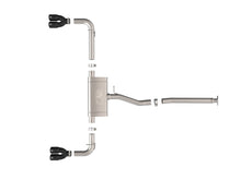 Load image into Gallery viewer, aFe 22-25 Lexus NX250 2.5L SS-304 Cat-Back Exhaust w/ Black Tips - 49-36084-B