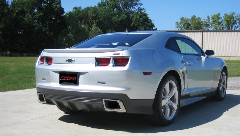Corsa 2011-2013 Chevrolet Camaro SS 6.2L V8 Manual Xtreme 3in Cat-Back (No Tips Uses Factory Bezels) - 14976