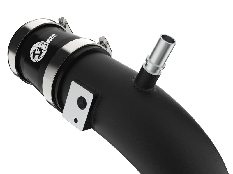 aFe 22-24 Ford Bronco Raptor V6-3.0L BladeRunner Aluminum Hot and Cold Charge Pipe Kit - Black - 46-20754-B