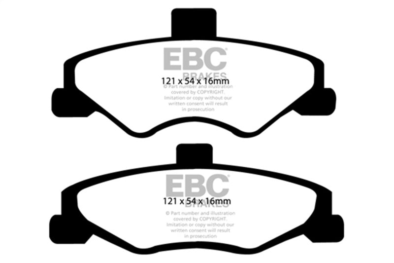 EBC 98-02 Chevrolet Camaro (4th Gen) 3.8 Bluestuff Rear Brake Pads - DP51323NDX