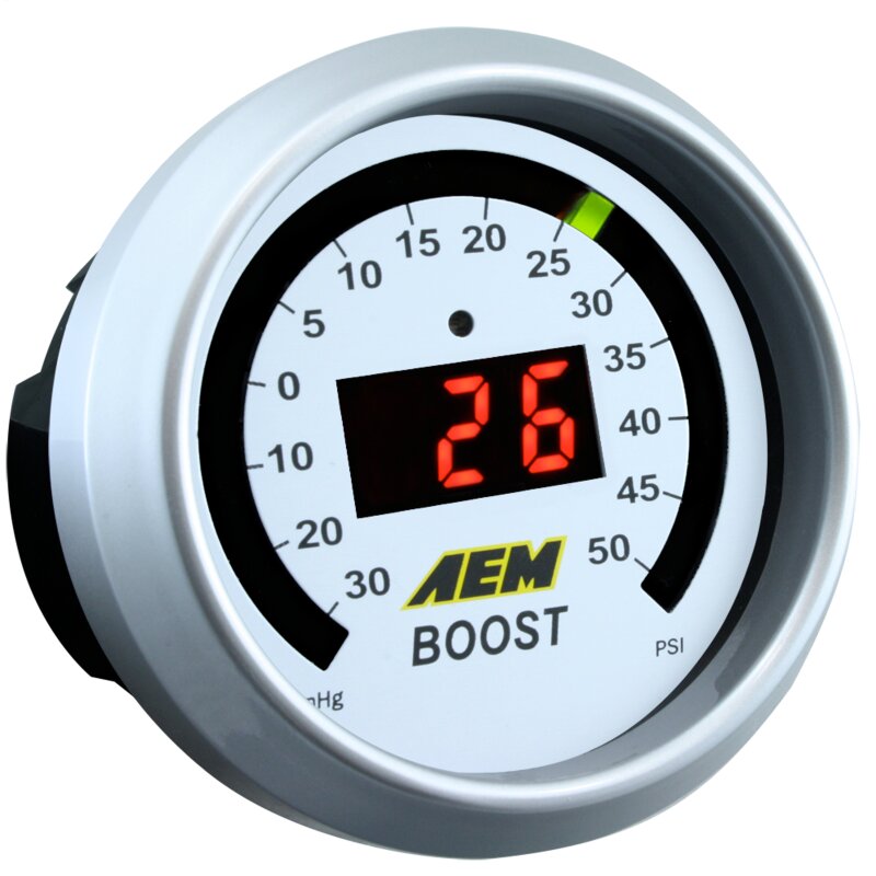 AEM 52mm Boost Digital Gauge -30-35psi - 30-4406