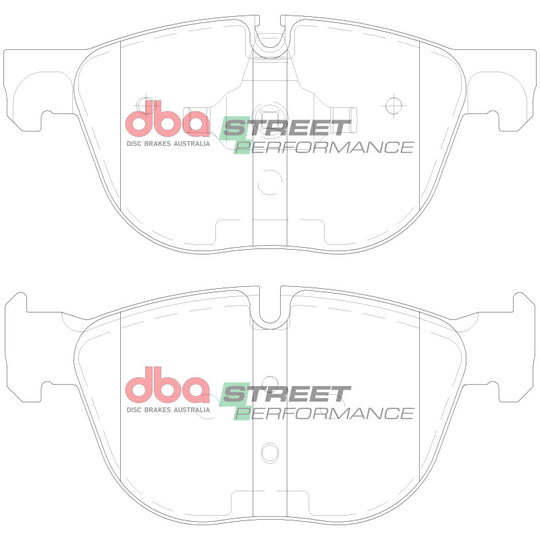 DBA 16-18 BMW X4 M40i Front SP Performance Brake Pads - DB2006SP