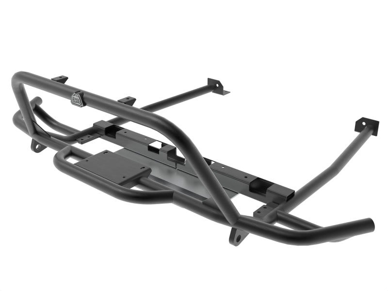aFe POWER 20-23 Subaru Outback H4 2.4L (t) / H4 2.5L Terra Guard Front Bumper w/ Winch Mount - Black - 79-27012