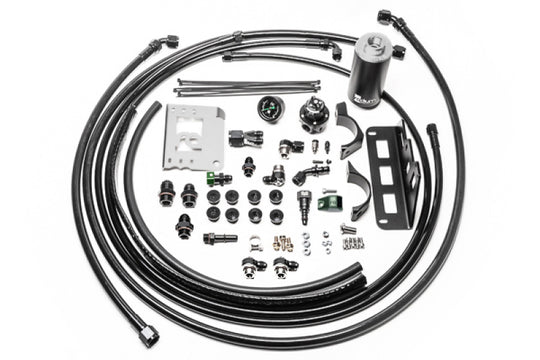 Radium Engineering 08-15 Cadillac CTS-V Fuel Hanger Plumbing Kit - Microglass Filter - 20-1325-05