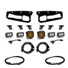 Load image into Gallery viewer, Baja Designs 2021+ Ford Bronco Amber SAE Fog Pocket Kit w/Upfitter - 447762UP