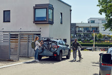 Load image into Gallery viewer, Thule OutWay Hanging-Style Trunk Bike Rack (Up to 2 Bikes) - Silver/Black - 994005