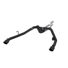 Load image into Gallery viewer, MBRP 2020 Jeep Gladiator 3.6L 2.5in Dual Rear Exit Cat Back Exhaust Black Coated - S5538BLK
