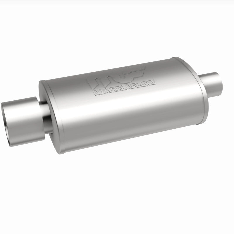 MagnaFlow Muffler W/Tip Mag SS 14X5X8 2.25/4. - 14832