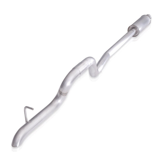Stainless Works 2018+ Jeep Wrangler JL 304SS Factory Connect 2.5in Cat Back Dump Exhaust System - JPJLUCBD