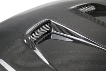 Load image into Gallery viewer, Seibon 2016-2017 Honda Civic Coupe/Sedan/Hatchback MR-Style Carbon Fiber Hood - HD16HDCV-MR