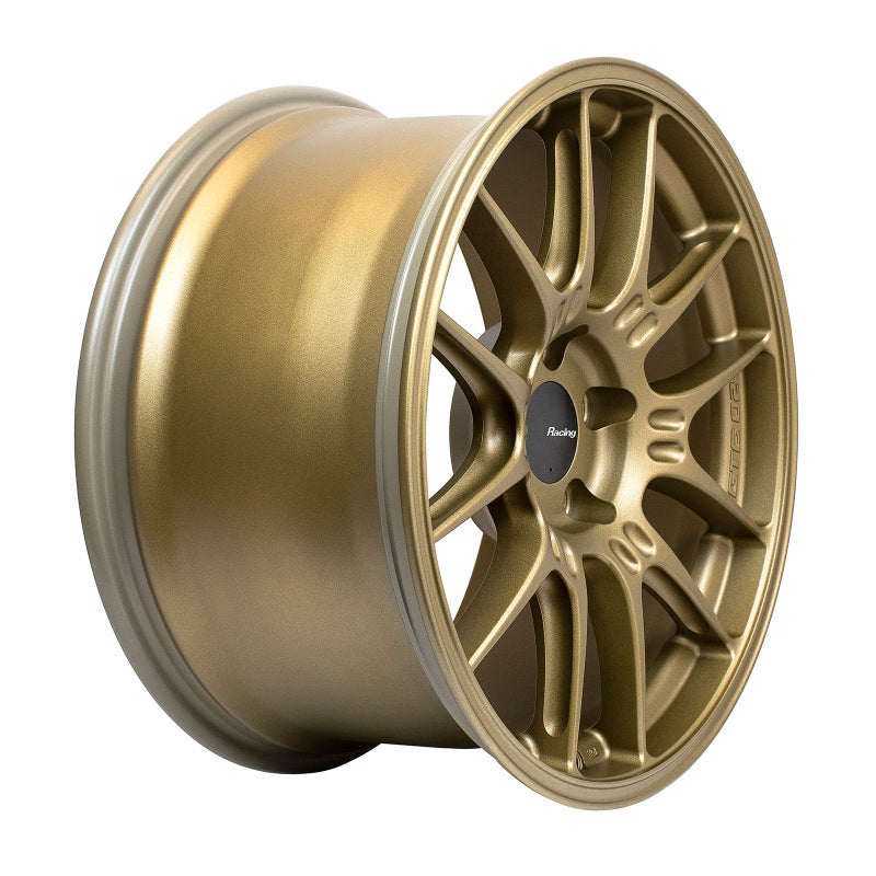 Enkei GTC02 18x9 5x112 25mm Offset 66.5mm Bore Titanium Gold Wheel MOQ 40 - 534-890-4425GG