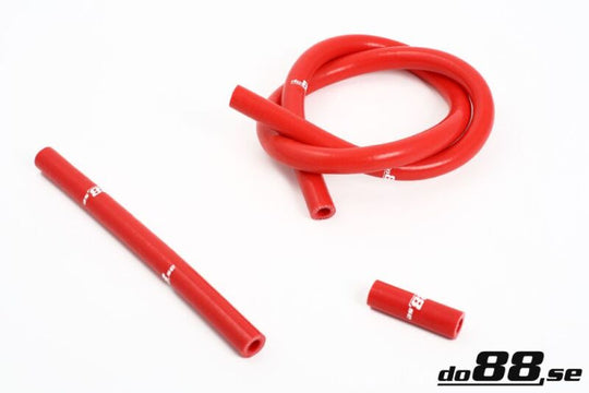 do88 Volvo V70N/S60 01-08 Brake Vacuum Hoses Red - DO88-KIT48R