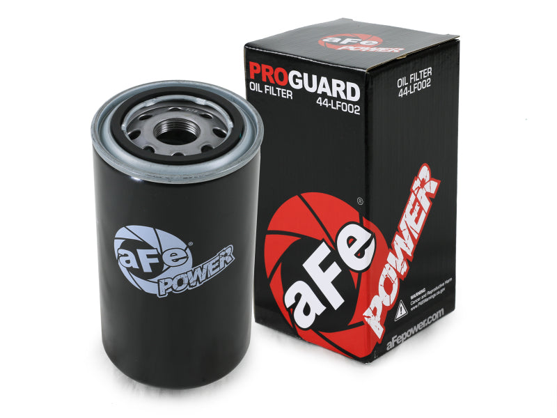 aFe ProGuard D2 Fluid Filters Oil F/F OIL 89-16 Dodge Diesel Trucks L6-5.9L/6.7L (td) (4 Pack) - 44-LF002-MB