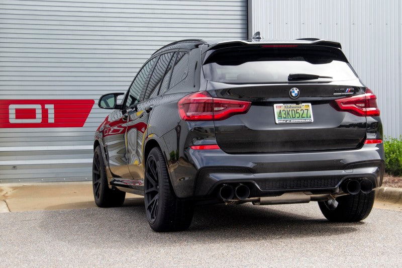 Dinan 20-25 BMW X3 M/X4 M (F97/F98) Free Flow Axleback Exhaust System - Black Tips - D660-0086-BLK