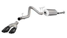 Load image into Gallery viewer, Corsa 11-13 GMC Sierra 6.0L V8 3in Cat-Back Single Side w Twin 4in Black Pro-Series Tips - 14792BLK
