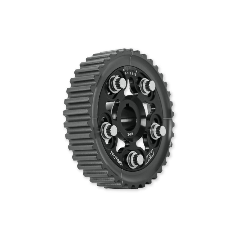 AEM 96-00 Honda Civic / 96-97 Honda Del Sol D16 Black Tru-Time Cam Gear - 23-804BK