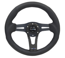 Load image into Gallery viewer, NRG Reinforced Steering Wheel (320mm) w/Carbon Center Spoke - RST-002RCF