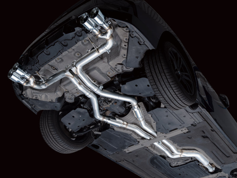 AWE Tuning 22-26 BMW M240i (G42) Track Edition Exhaust - Chrome Silver Tips - 3020-42240