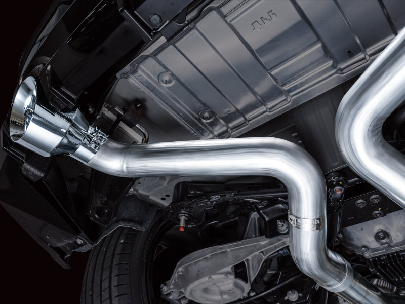 AWE Tuning 2023 Nissan Z RZ34 RWD Track Edition Cat-Back Exhaust System w/ Chrome Silver Tips - 3020-32400