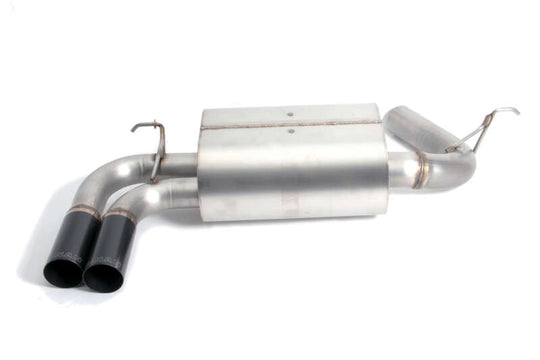 Dinan 12-16 BMW 328i/428i (F30/F31/F32/F33) Free Flow Axleback Exhaust System - Black Tips - D660-0046-BLK