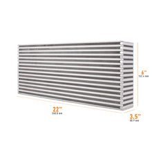 Load image into Gallery viewer, Mishimoto Universal Air-to-Air Intercooler Core - 22in / 6in / 3.5in - MMUIC-09