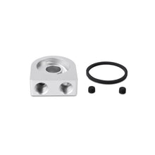Load image into Gallery viewer, Mishimoto Silver M20 Oil Sandwich Plate - MMOP-SP