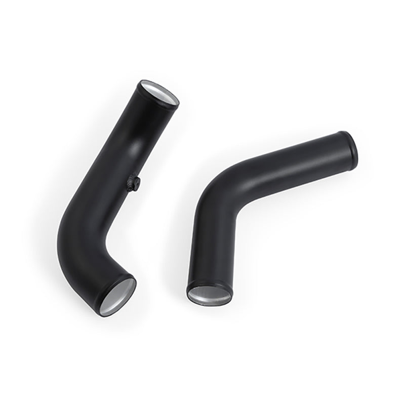 Mishimoto Ford Ranger 3.2L Diesel Intercooler Kit 2011+ Silver w/ Wrinkle Black Pipes - MMINT-RGR-11KSLBK